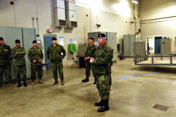 BCD Promoted at CFB Gagetown by Commandant of the Royal Canadian Armoured Corps Schools (RCACS)